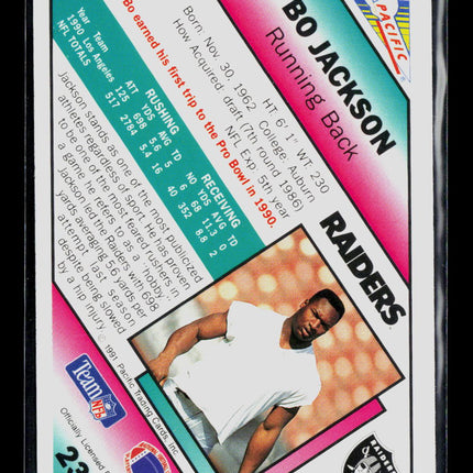 1991 Pacific Bo Jackson #234