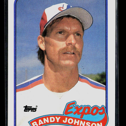 1989 Topps Randy Johnson #647