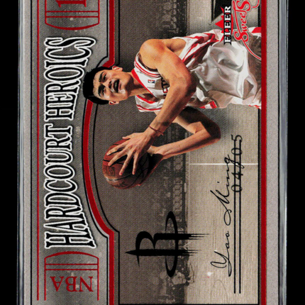 2004 Fleer Sweet Sigs Hardcourt Heroics Yao Ming #23 HH