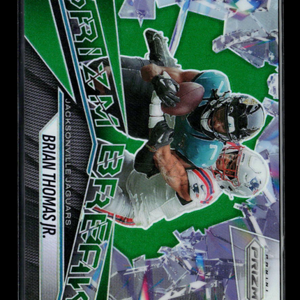 2025 Panini Prizm Football Brian Thomas Jr. #7 Green