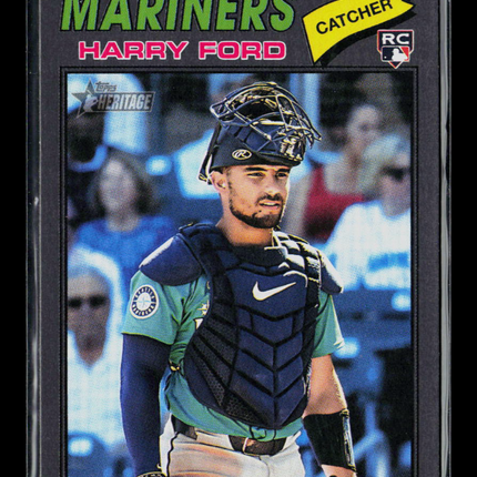 2026 Topps Heritage Harry Ford #59 Black Border RC