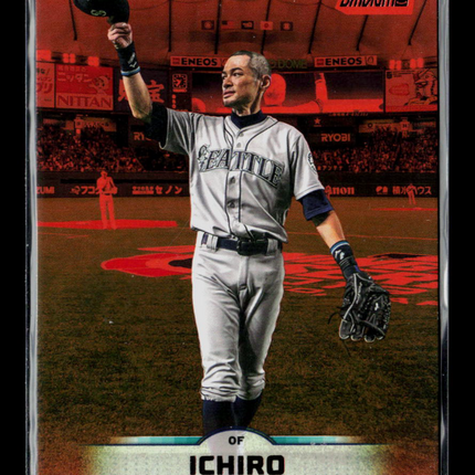 2025 Topps Stadium Club Ichiro Suzuki Ichiro #182 Orange Foil