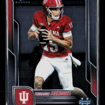 2025 Bowman Chrome Fernando Mendoza #109
