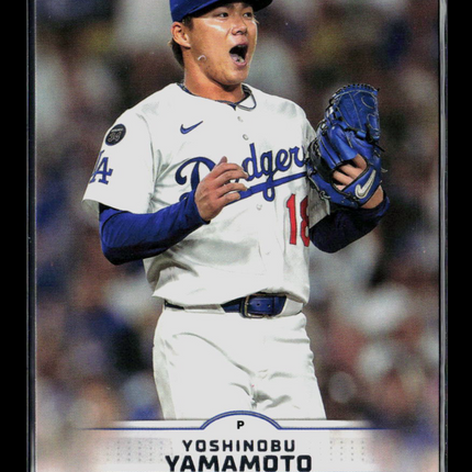 2025 Topps Stadium Club Yoshinobu Yamamoto #184