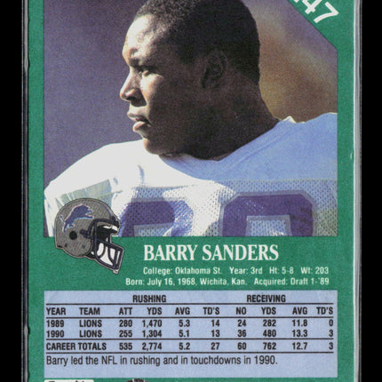 1991 Fleer Barry Sanders #247