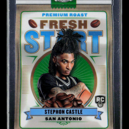 2025 Topps Chrome Basketball Stephon Castle #FS-3 RC