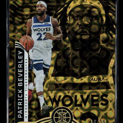 2022 Panini Illusions Patrick Beverley #117 Gold 6/25