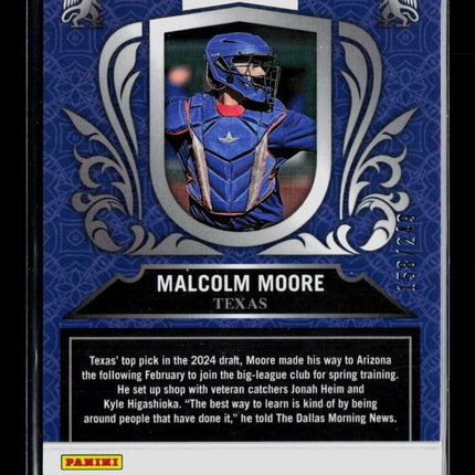 2025 Panini Crusade Baseball Malcolm Moore #46 158/249