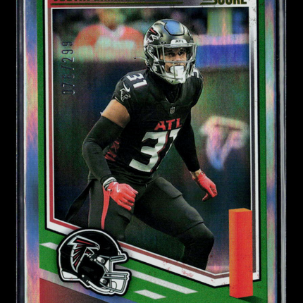 2025 Panini Score Justin Simmons #240 076/299