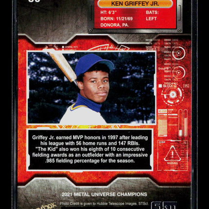 2021 SkyBox Metal Universe Champions Ken Griffey Jr. #30
