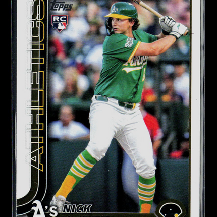 2025 Topps Update Series Nick Kurtz #US201 RC
