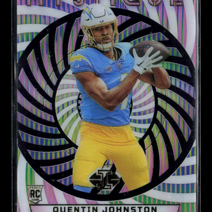 2024 Panini Illusions Quentin Johnston #28 Mystique RC