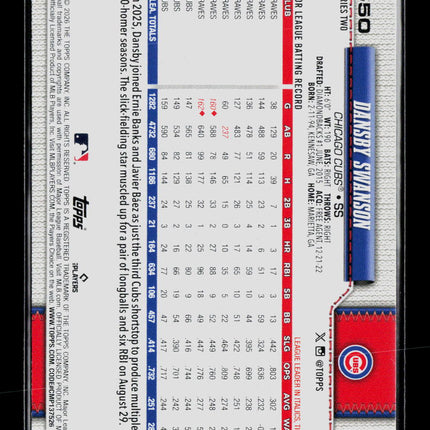 2026 Topps Series Two Dansby Swanson #550