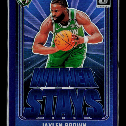 2025 Panini Donruss Optic Winner Stays Jaylen Brown #7