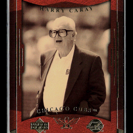2004 Upper Deck Sweet Spot Classic Harry Caray #35