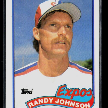 1989 Topps Randy Johnson #647