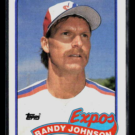 1989 Topps Randy Johnson #647