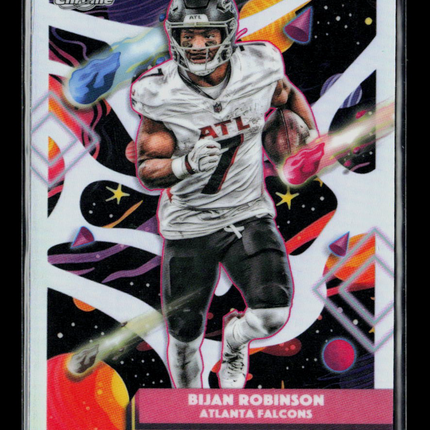 2025 Topps Chrome Bijan Robinson #4 Refractor