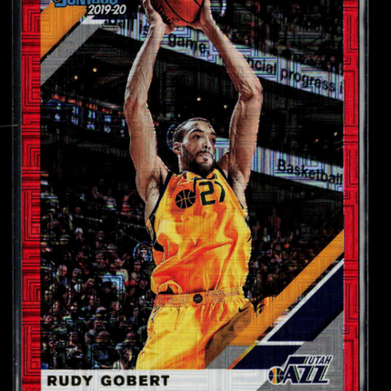 2019 Panini Donruss Basketball Rudy Gobert #191 Red Choice /99