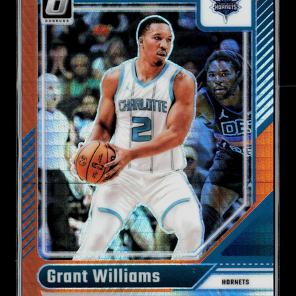 2025 Panini Donruss Optic Grant Williams #77 Orange /299