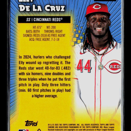 2025 Topps Chrome Elly De La Cruz #CAE-4