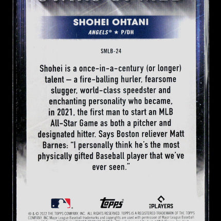 2022 Topps Stars of MLB Shohei Ohtani #SMLB-24