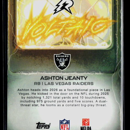 2026 Topps Resurgence  Ashton Jeanty #VT-8 RC