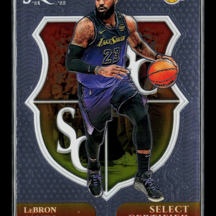 2025 Panini Select LeBron James #5