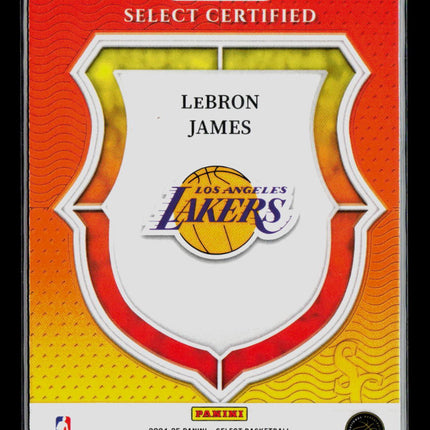 2025 Panini Select LeBron James #5