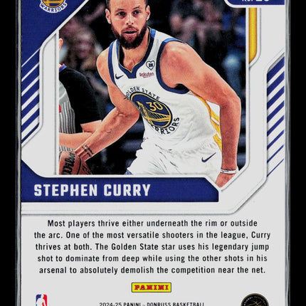 2024 Panini Donruss Basketball Stephen Curry #29 Franchise Features