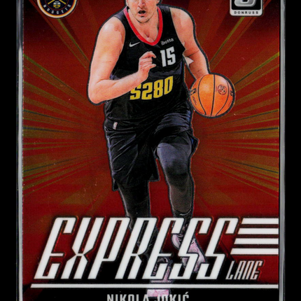 2025 Panini Donruss Optic Express Lane Nikola Jokic #3