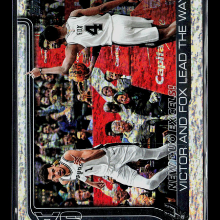 2025 Topps Victor Wembanyama Stephon Castle #300