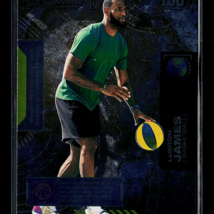 2021 SkyBox Metal Universe Champions LeBron James #100