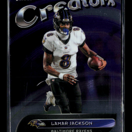 2025 Topps Finest Lamar Jackson #CR-3