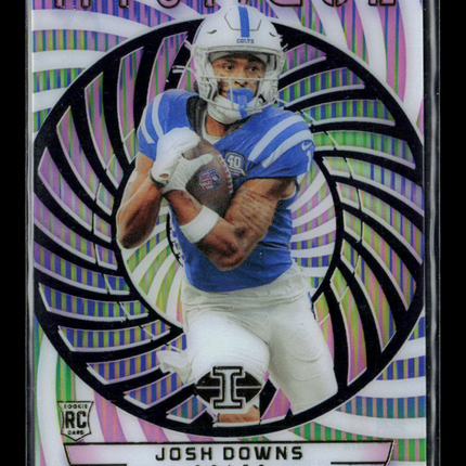 2024 Panini Illusions Josh Downs #21 Mystique RC