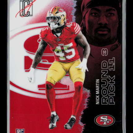 2025 Topps Signature Class Nick Martin #215 RC 13/25 Red