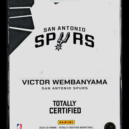 2025 Panini Totally Certified Victor Wembanyama #25