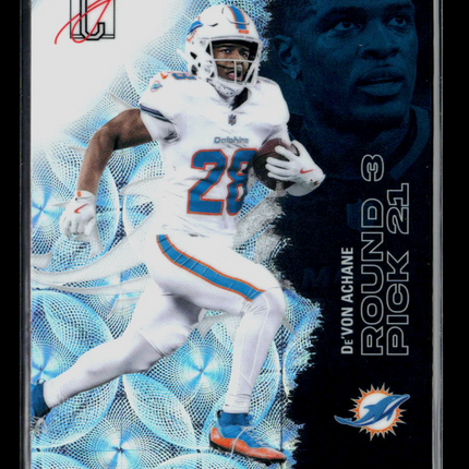 2025 Topps Signature Class De'Von Achane #35 Scope