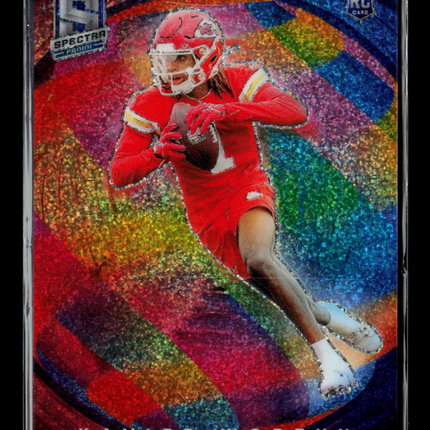 2024 Panini Spectra Football Xavier Worthy #CS-XWY RC Color Sphere