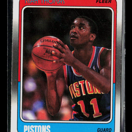 1988 Fleer Isiah Thomas #45