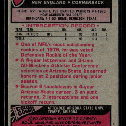 1977 Topps Mike Haynes #50