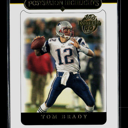 2005 Topps Tom Brady #360