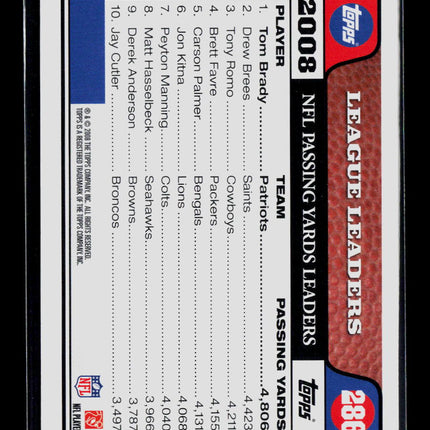 2009 Topps Tom Brady #286
