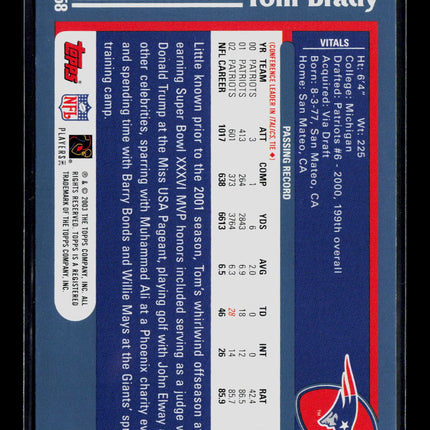 2003 Topps Tom Brady #258