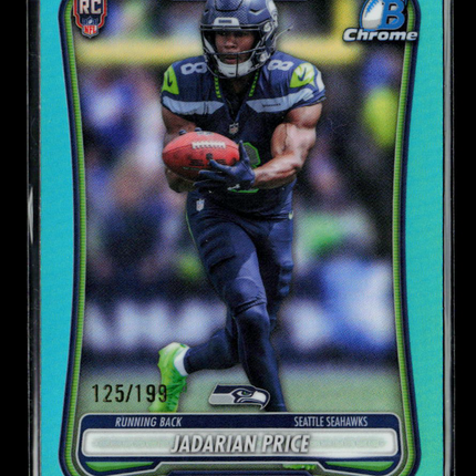 2026 Topps Bowman Chrome Jadarian Price #BCV-144 Teal Refractor RC 125/199