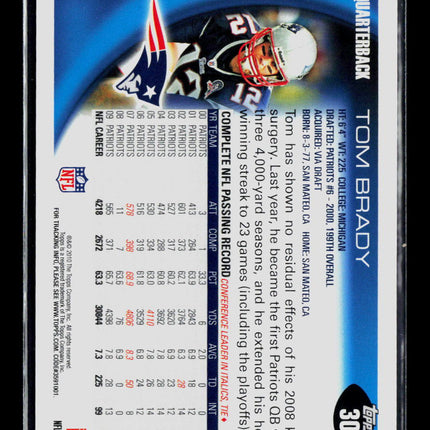 2010 Topps Tom Brady #30