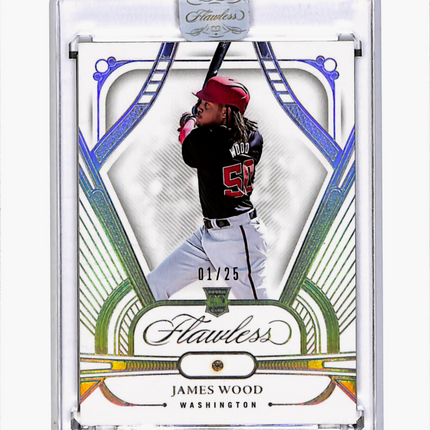 2024 Panini Flawless Gems James Wood #64 01/25 Diamond