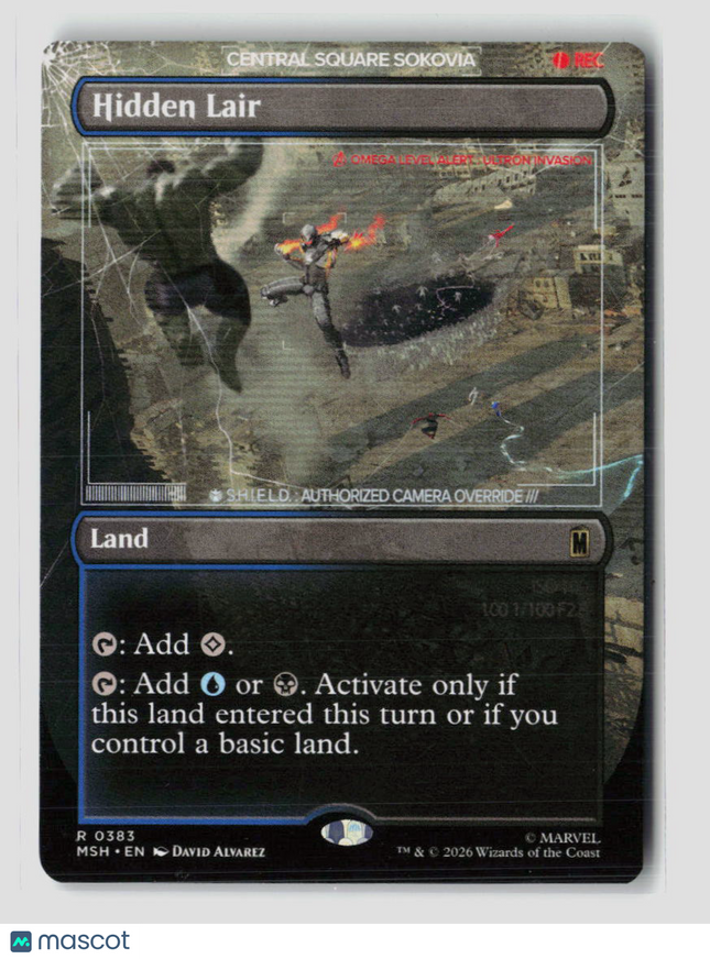 Magic: The Gathering Marvel Secret Lair / Universes Beyond Hulk Borderless