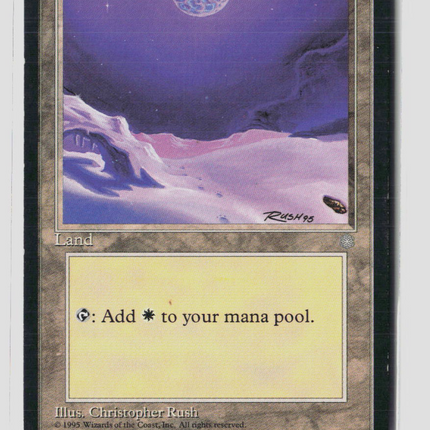 Magic: The Gathering Ice Age Snow-Covered Plains #350