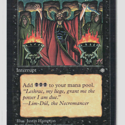 Magic: The Gathering Ice Age Dark Ritual #8